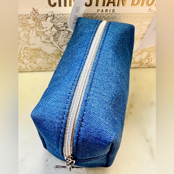 Brand New GWP Dior Beauty Denim Pouch - Picture 5 of 8